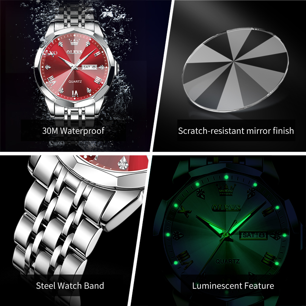 OLEVS Brand Original Business  - огляд і ціна Luxury Watch Magazine