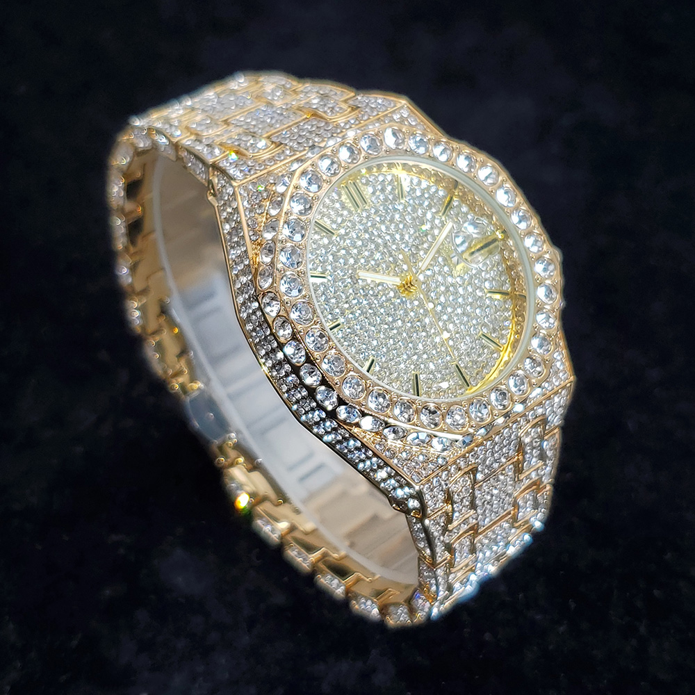 Luxury Diamond Gold Watches fo - огляд і ціна Luxury Watch Iceberg