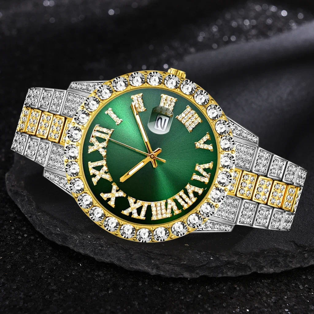 Iced Out Watch Men Luxury Bran - огляд і ціна Luxury Watch Iceberg