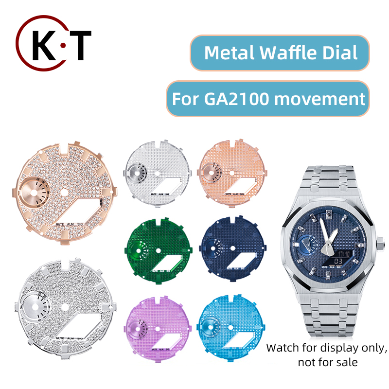 Casiok Waffle Face dial mod Wa - огляд і ціна Casio Watch G-Shock Ga-2100