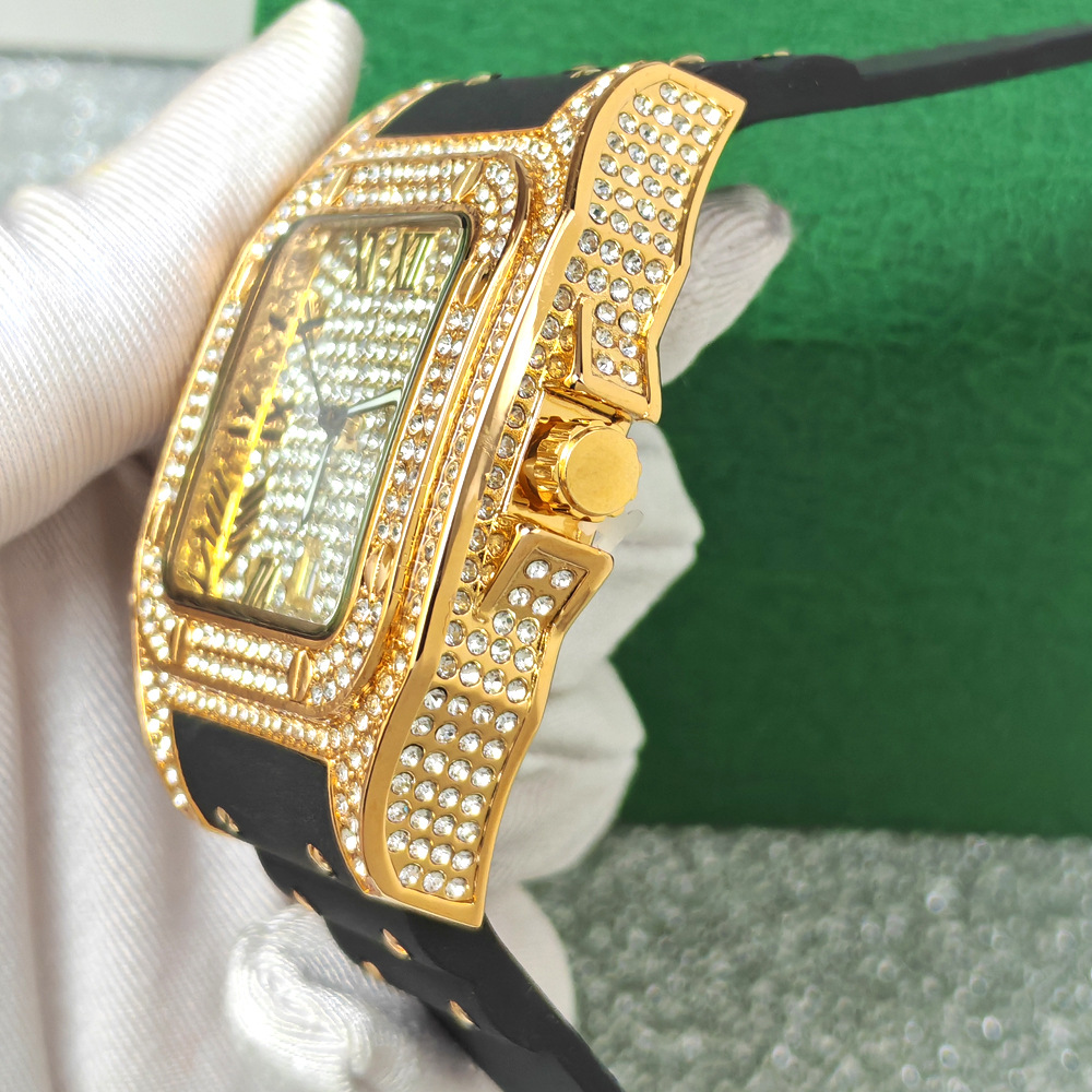 Hot Fashion Square Full Diamon - огляд і ціна Luxury Watch Iceberg