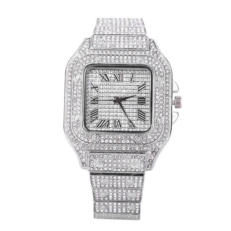 New Iced Out Women Men Watch S - огляд і ціна Luxury Watch Iceberg
