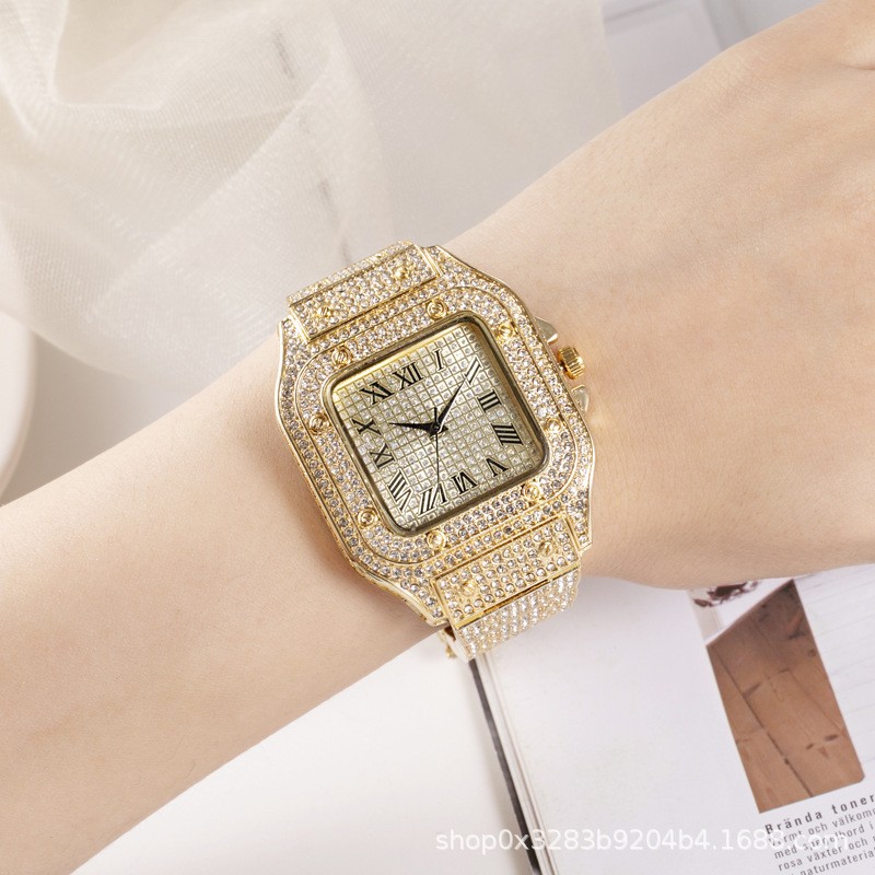 New Iced Out Women Men Watch S - огляд і ціна Luxury Watch Iceberg