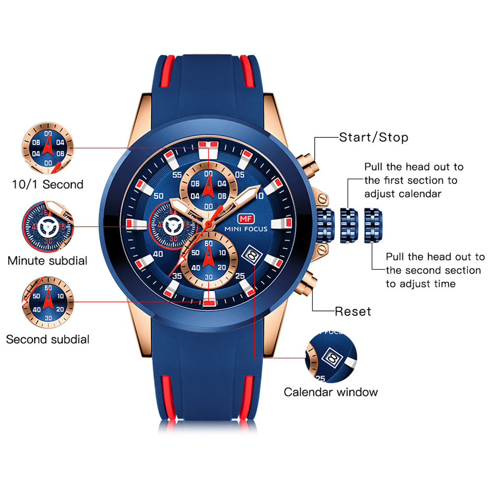MINI FOCUS Mens Watches Top Lu - огляд і ціна Luxury Watch Magazine