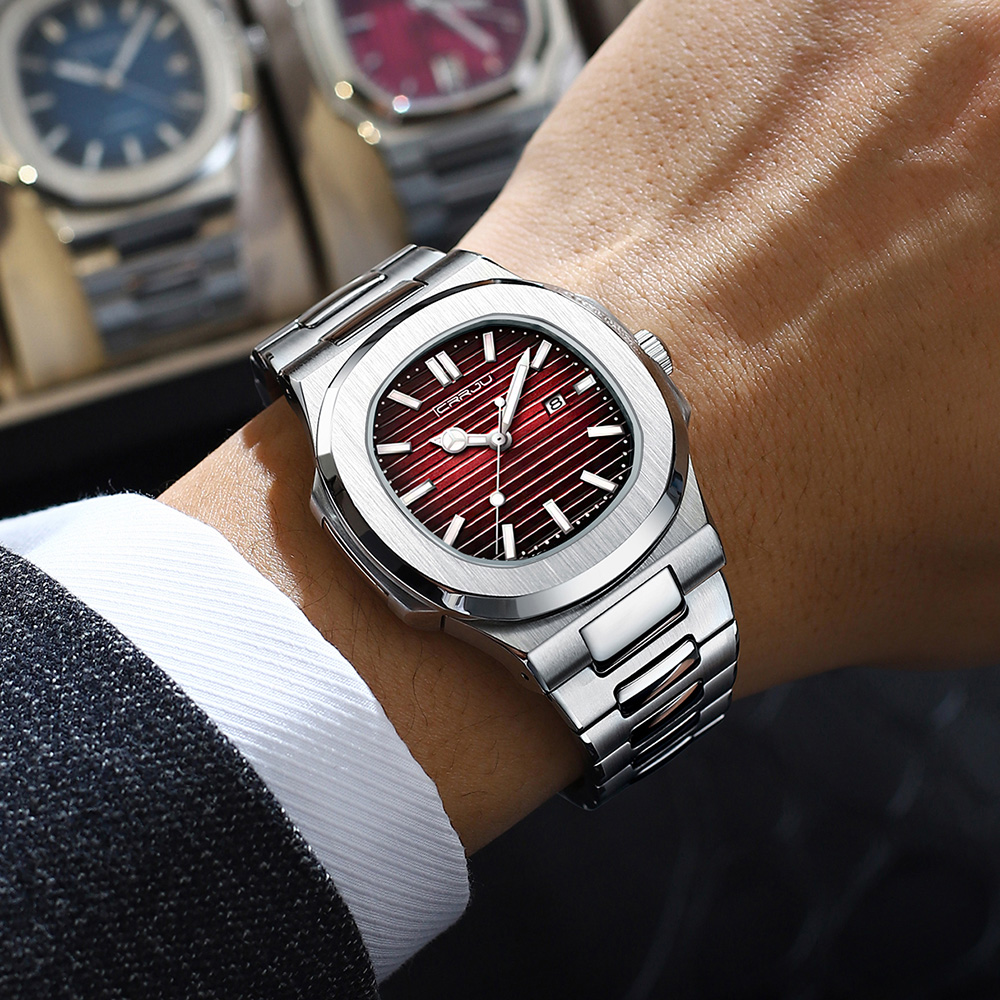 CRRJU Top Luxury Brand Man Wat - огляд і ціна Luxury Watch Top 10