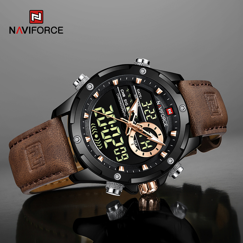 New NAVIFORCE Men Watches Quar - огляд і ціна Luxury Watch Maker