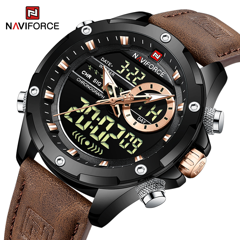 New NAVIFORCE Men Watches Quar - огляд і ціна Luxury Watch Maker