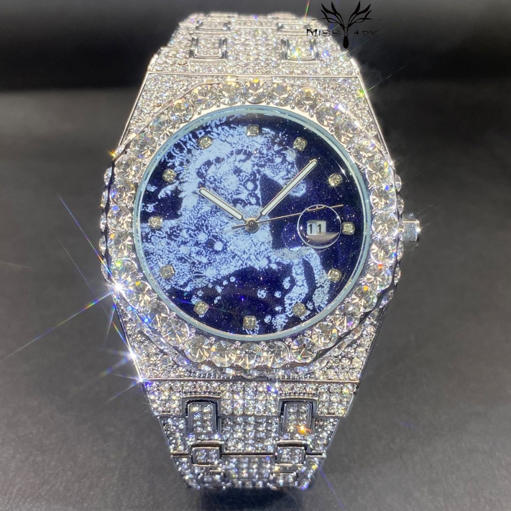 2026 Hip Hop Mens Quartz Watch - огляд і ціна Luxury Watch Iceberg