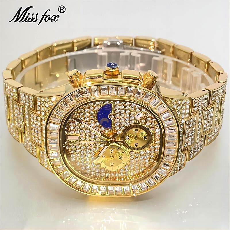 MISSFOX Luxury Gold Watches Me - огляд і ціна Luxury Watch Iceberg