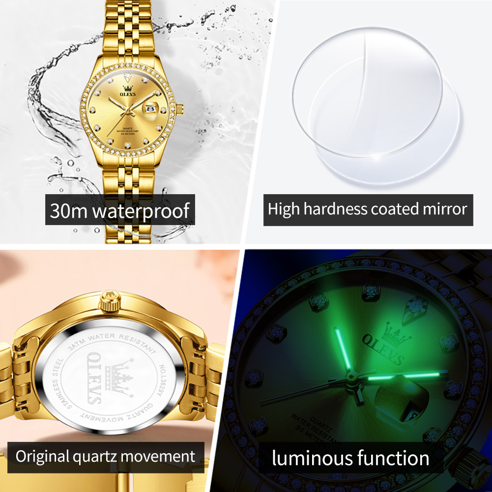 OLEVS Top Luxury Elegant Watch - огляд і ціна Luxury Watch Top 10